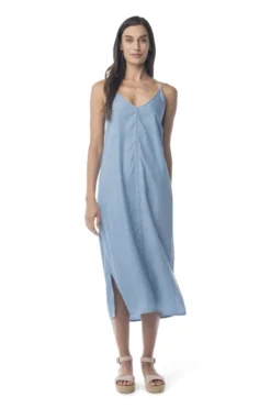 Synergy Organic Clothing Bi-Coastal Eucalyptus Slip Dress