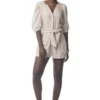 Synergy Organic Clothing Cadence Romper - Chateau Gray Sale