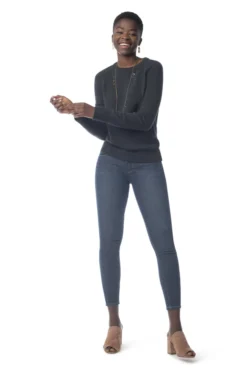 Synergy Organic Clothing Crew Sweater - Black Sale