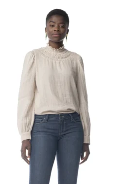Synergy Organic Clothing Delphina Top - Chateau Gray Sale