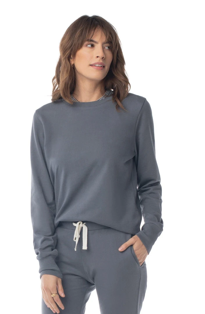 Synergy Organic Clothing Sale Fave Sweatshirt - Shadow 3 Synergy Organic Clothing Sale Fave Sweatshirt - Shadow