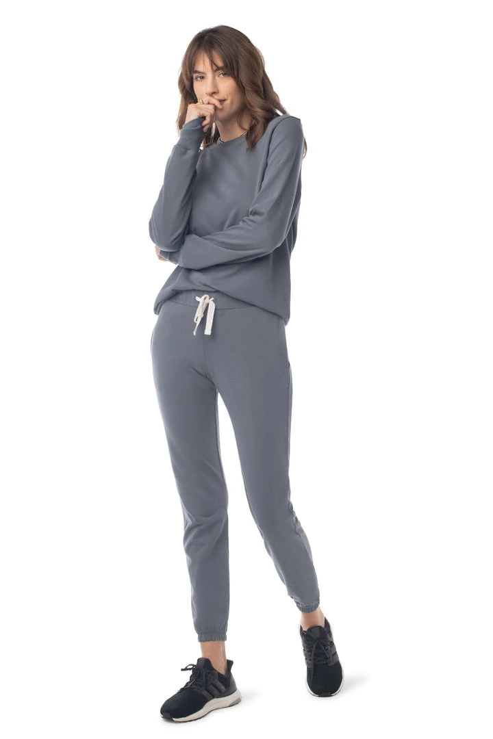 Synergy Organic Clothing Sale Fave Sweatshirt - Shadow 4 Synergy Organic Clothing Sale Fave Sweatshirt - Shadow