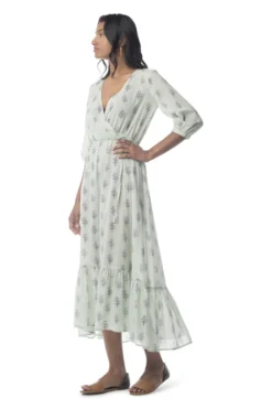 Synergy Organic Clothing Lotus Ruby Maxi Dress Sale