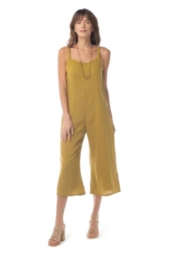 Synergy Organic Clothing Onward Jumpsuit - Ecru Olive