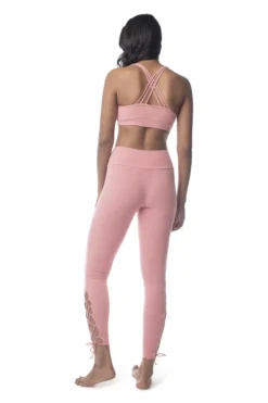 Synergy Organic Clothing Rhythm Yoga Bra - Mauve