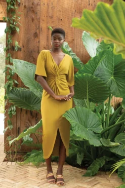 Synergy Organic Clothing Ubud Eucalyptus Dress Best Sellers