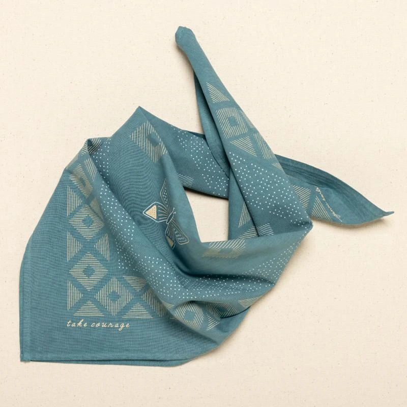 Jenni Earle Take Courage Bandana 3 Jenni Earle Take Courage Bandana