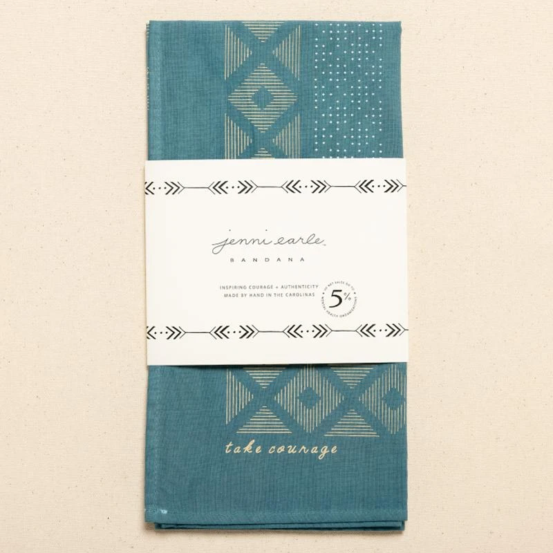 Jenni Earle Take Courage Bandana 8 Jenni Earle Take Courage Bandana