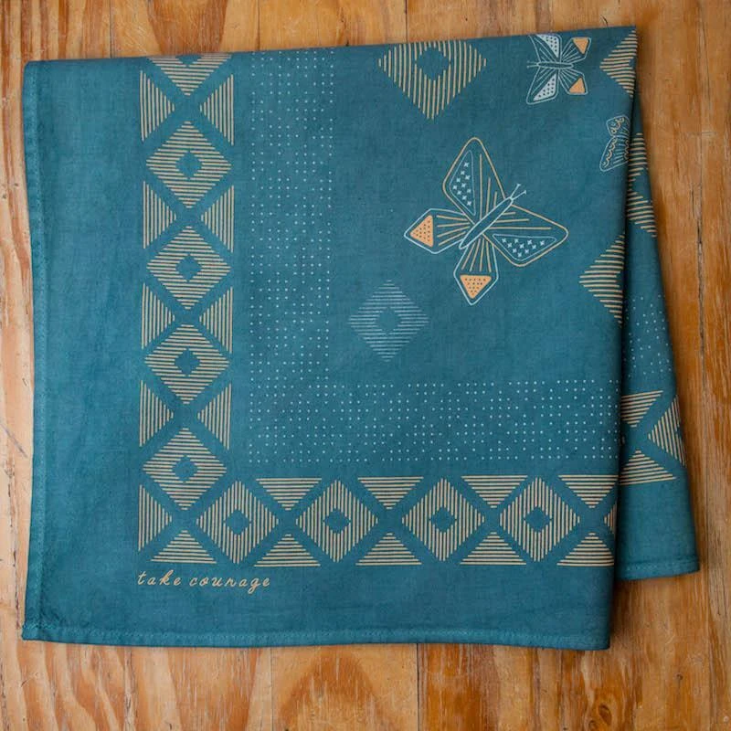 Jenni Earle Take Courage Bandana 6 Jenni Earle Take Courage Bandana