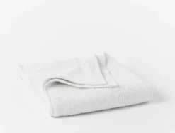 Coyuchi Temescal Ribbed Towels - Alpine White Home Goods