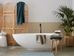 Coyuchi Best Sellers Temescal Ribbed Towels - Deep Ocean