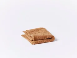 Coyuchi New Arrivals Temescal Ribbed Towels - Terra