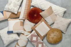 Casa Amarosa Terra Stripe Lumbar Pillow Cover Home Goods 12 Casa Amarosa Terra Stripe Lumbar Pillow Cover Home Goods