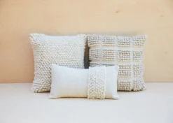 Territory Design Aterra Throw Pillow Cover - Cream Best Sellers