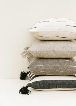 Territory Design Flecha Throw Pillow Cover - Gray Home Goods