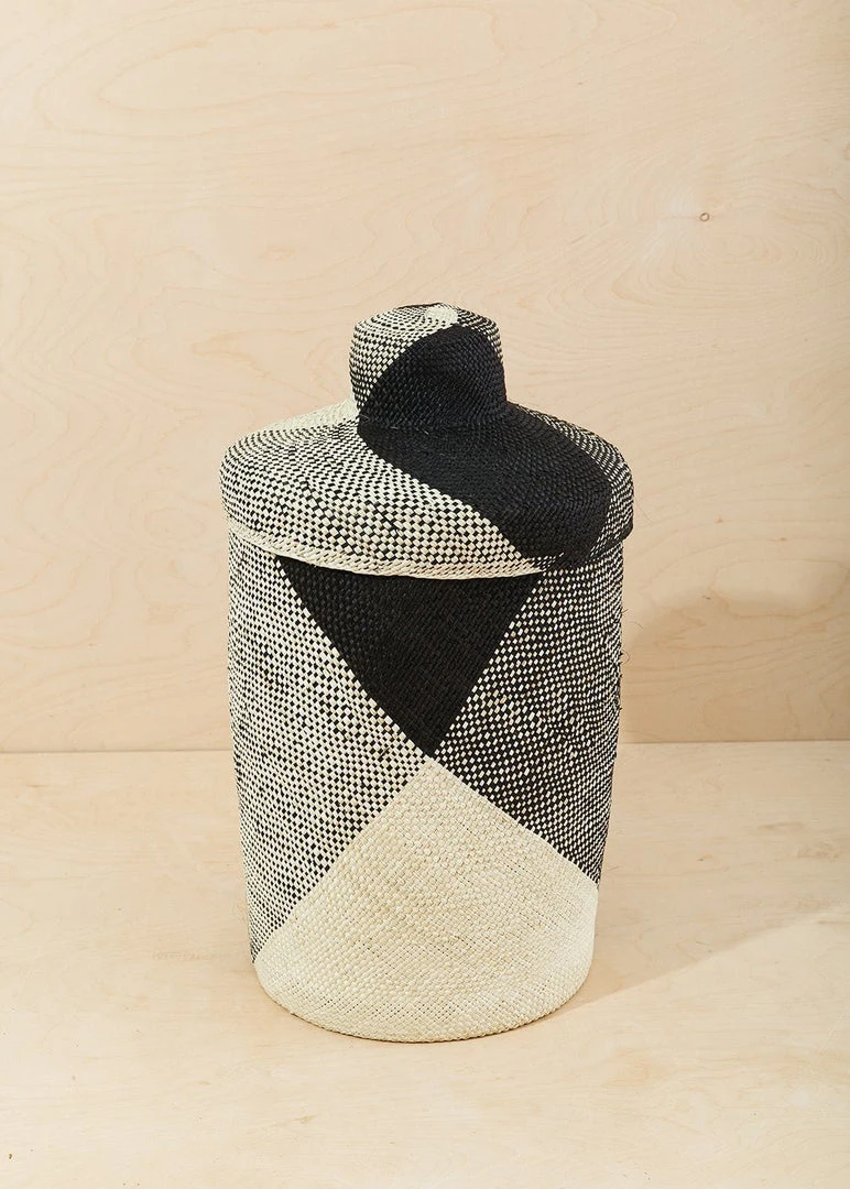 Territory Design Japa Tall Basket - Black 3 Territory Design Japa Tall Basket - Black