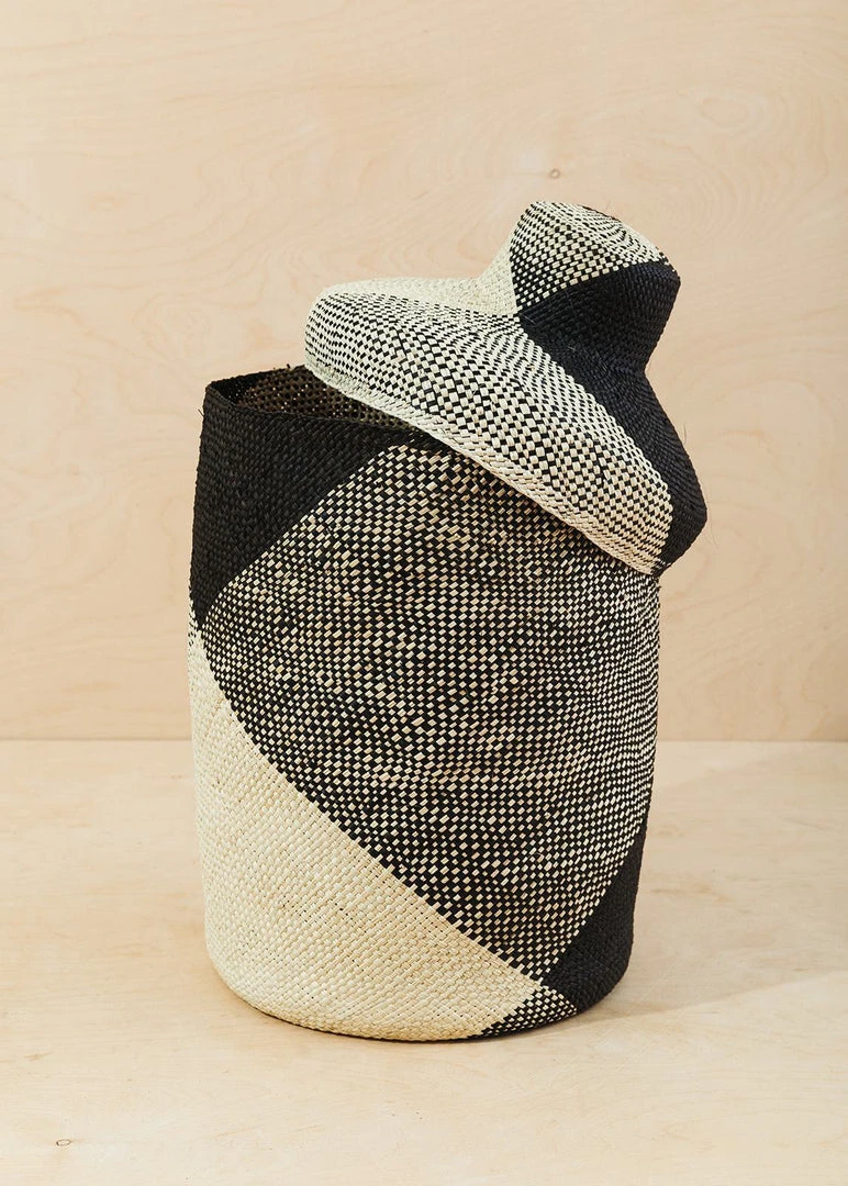 Territory Design Japa Tall Basket - Black 4 Territory Design Japa Tall Basket - Black