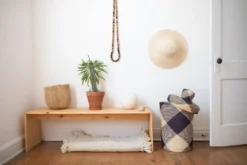 Territory Design Japa Tall Basket - Midnight Home Goods