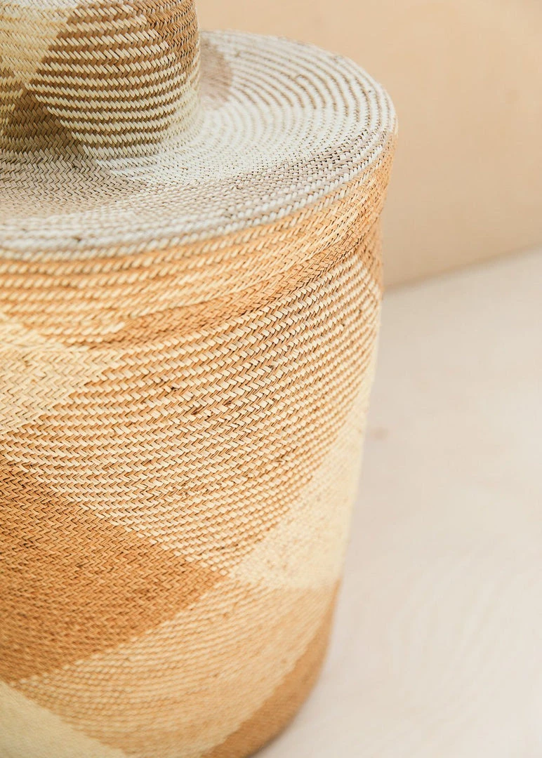 Territory Design Home Goods Japa Tall Basket - Natural 5 Territory Design Home Goods Japa Tall Basket - Natural