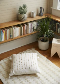 Territory Design Home Goods Metallic Oro Wool Rug