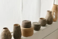 Territory Design Millet Lidded Basket Home Goods