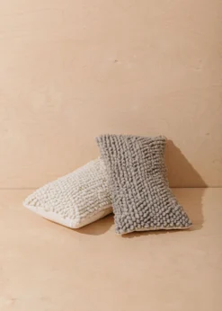 Territory Design Home Goods Nube Lumbar Pillow Cover - Gray 9 Territory Design Home Goods Nube Lumbar Pillow Cover - Gray