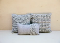 Territory Design Home Goods Nube Throw Pillow Cover - Gray