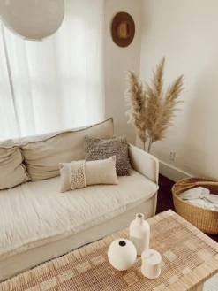 Territory Design Home Goods Nube Throw Pillow Cover - Gray