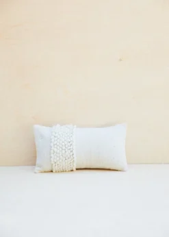 Territory Design Raya Lumbar Pillow Cover - Cream