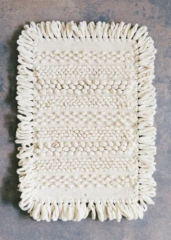 Territory Design Home Goods Resto Wool Rug - Cream