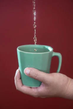 The Bright Angle Monday Porcelain Mug - Rosemary Green Kitchen + Dining