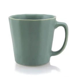 The Bright Angle Monday Porcelain Mug - Rosemary Green Kitchen + Dining