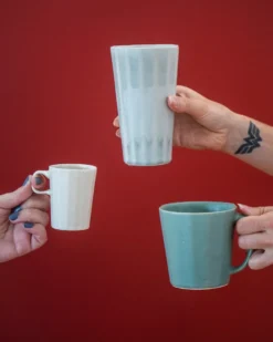 The Bright Angle Porcelain Pint Cup - Silk White 11 The Bright Angle Porcelain Pint Cup - Silk White