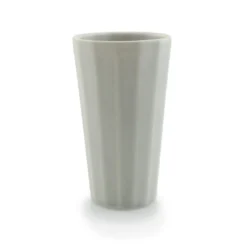 The Bright Angle Porcelain Pint Cup - Smoke Gray
