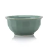 The Bright Angle Kitchen + Dining Porcelain Soup Bowl - Rosemary Green