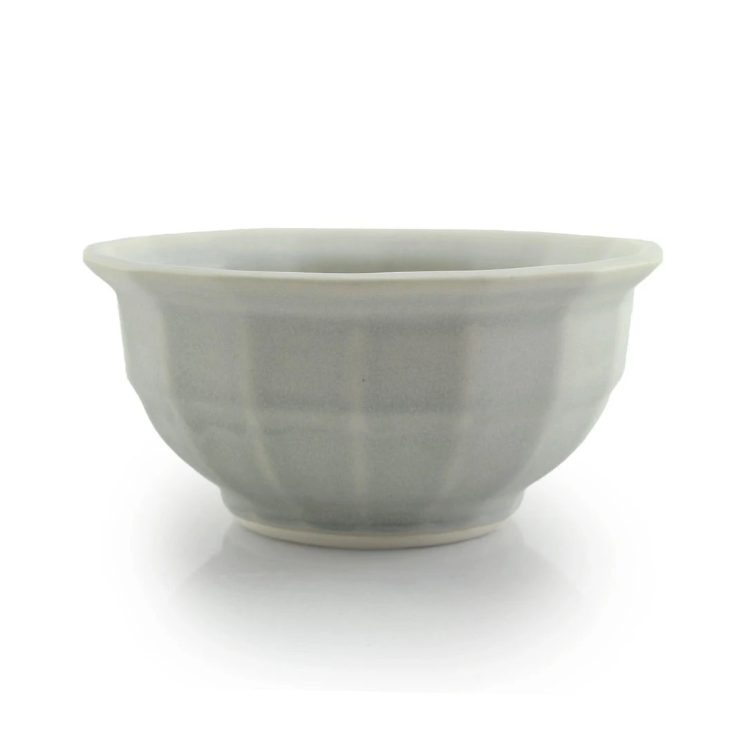 The Bright Angle Porcelain Soup Bowl - Smoke Gray Kitchen + Dining 3 The Bright Angle Porcelain Soup Bowl - Smoke Gray Kitchen + Dining