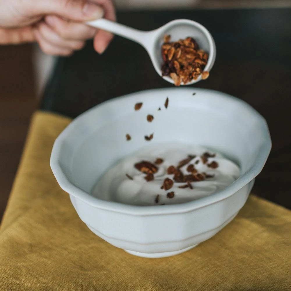 The Bright Angle Porcelain Soup Bowl - Smoke Gray Kitchen + Dining 5 The Bright Angle Porcelain Soup Bowl - Smoke Gray Kitchen + Dining