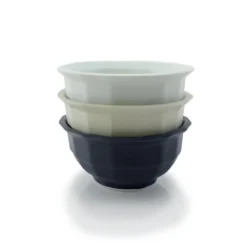 The Bright Angle Kitchen + Dining Porcelain Soup Bowl - Mica Black