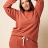 The Standard Stitch College Sweatshirt - Clay 2 The Standard Stitch College Sweatshirt - Clay