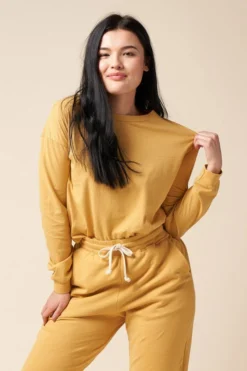 The Standard Stitch Long Sleeve Tee - Golden Clothing