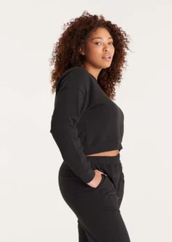 The Standard Stitch French Terry Crop Sweatshirt 25 The Standard Stitch French Terry Crop Sweatshirt