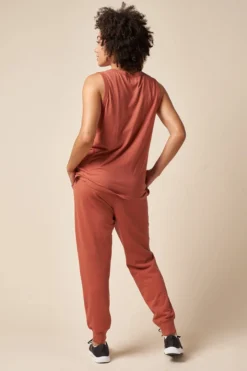 The Standard Stitch Vintage Tank - Clay