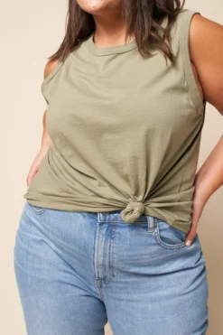 The Standard Stitch Made In USA Vintage Tank - Sage 9 The Standard Stitch Made In USA Vintage Tank - Sage