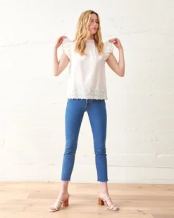 WVN Theodora Eyelet Blouse