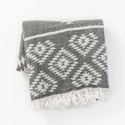 Amante Marketplace Theoria Kilim Turkish Throw Blanket Home Goods