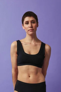 Thunderpants USA Plain Black Bralette Best Sellers