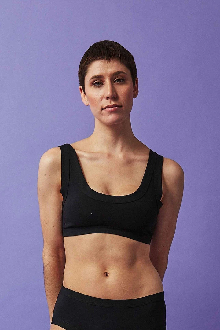 Thunderpants USA Plain Black Bralette Best Sellers 3 Thunderpants USA Plain Black Bralette Best Sellers