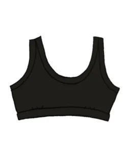 Thunderpants USA Plain Black Bralette Best Sellers