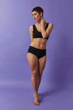 Thunderpants USA Plain Black Hipster Underwear Best Sellers