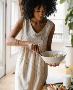 Anchal Tie Back Tank Midi Dress